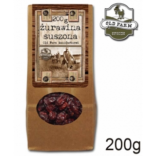 ŹURAWINA SUSZONA OWOC 200 G